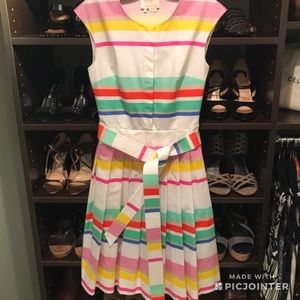 UEC, Kate Spade Sweet Candy Stripe Dress, Size 4